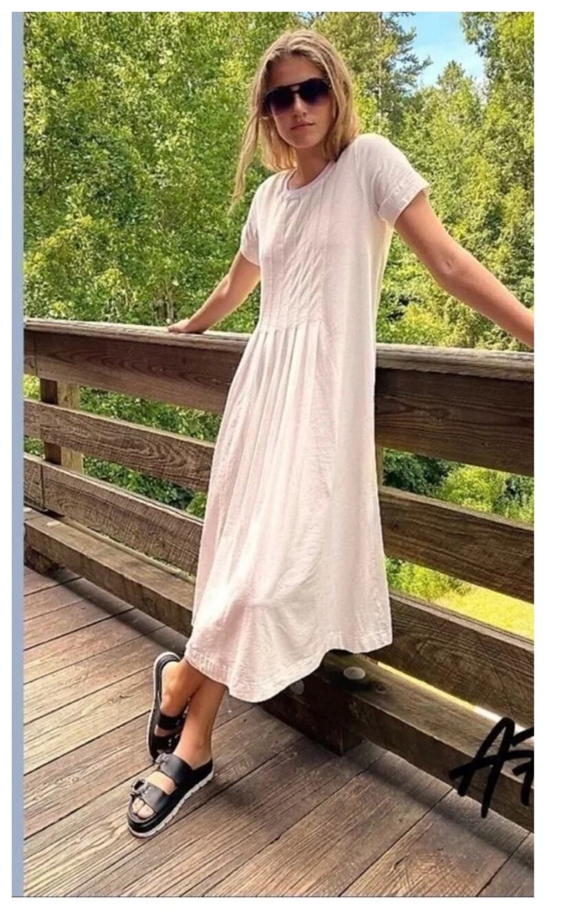 NEW Free People On Repeat Maxi Tee T- Shirt Dress Size Small
